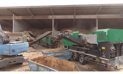 Komptech Metalfex: Mobile Eddy Current Separator Video