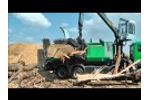 Komptech Chippo 8010C Chipping Logs Video