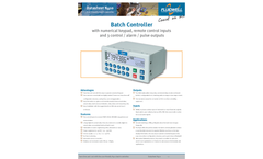 Fluidwell - Model N410 - Batch Controller - Brochure