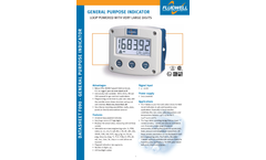 Fluidwell - Model F090 - Field Mount - General Purpose Indicator - Datasheet