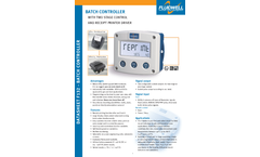 F132 - Field Mount - Batch Controller with receipt printer driver - Datasheet