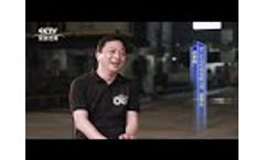 Create ‘’Aircraft Carrier‘’ in Computer Embroidery Machine---By CCTV program "Originality made" Video