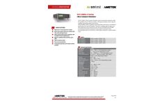 Ametek EM Test - Model UCS 200Nx.3 Series - Ultra Compact Simulator - Datasheet