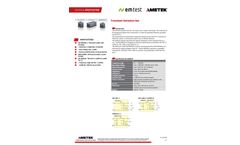 Ametek EM Test - Transient Emission Set - Datasheet