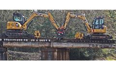 BTE - Model 308 - Railroad Modified Hi-Rail Mini Excavator