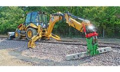 BTE - Model 420 - Railroad Modified Hi-Rail Backhoe