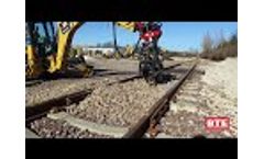 BTE-420 Hi-Rail Backhoe 2018 Highlights Video