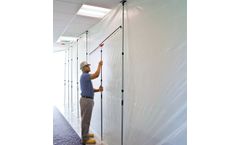 ZipWall - Model 12 – 6-Pack-SLP6 - Dust Barrier System