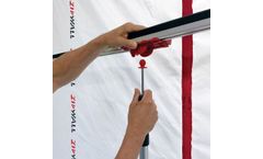 ZipWall - Model ZF2 - Dust Barrier System