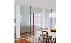 ZipWall - Model ZipPole 10 – 4-Pack - ZP4 - Spring-Loaded Poles for Dust Barrier