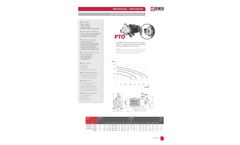 Efaflu - Model PTO - Horizontal Close-coupled Pumps Brochure