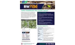 BW Fusion - Model Prime - Biostimulating Blend - Brochure