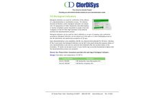 Clordisys - Biological Indicators - Brochure