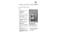 Leckel - Model SEQ47/50-RV - 19" Standard Reference Air Sampler - Brochure