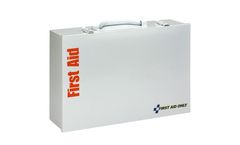 First Aid Only - Model 2450PAC - 2-Shelf, 75-Person First Aid Station w/ 8-Pocket Liner