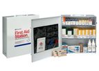 First Aid Only - Model 2470PF - 100 Person 3 Shelf First Aid Steel Cabinet