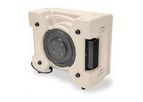B-Air - Model AP-450 1/3 HP - 3 Stage HEPA Air Purifier Scrubber: white