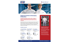 Enviroguar - Model 4012 - Open Ankle Elastic Wrist CoverallBrochure