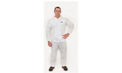 Enviroguar - Model 4012 - Open Ankle Elastic Wrist Coverall
