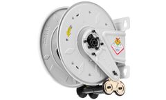 Raasm - Model P/N 8290.100 - Painted Steel Hose Reels