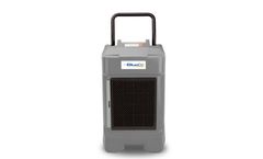 BlueDri - Model BD-BD-130-GY - Grey Commercial Dehumidifier