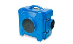BlueDri - Model BD-AS-550-BL - Blue Air Shield HEPA Air Scrubber