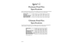 EasyPro - Model FP40 - Ultimate Pond Flex PVC Pipe  Brochure