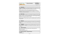 Peraldex - Model Teich - Biological Cleaning Agents  Brochure