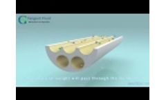 Crossflow Filtration of CRM Ceramic Membrane - Video