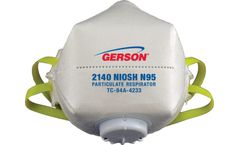 Gerson - Model 2140C N95 - Particulate Respirator w/Valve (Cupped)