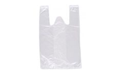 15 Microns Pieces Transparent T-Shirt Bag