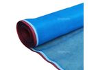 Blue nylon net