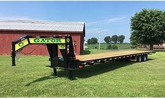 Gatormade - Model 40ft 24.9K - Freight Hot Shot Gooseneck Trailer