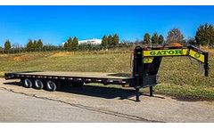 Gatormade - Model 30K - Tri Axle Gooseneck Trailer
