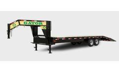 Gatormade - Model 20+5 - Workhorse Tandem Axle Gooseneck Trailer