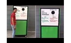 ENDLOS Pet bottle Shredder / Crusher machine - Video
