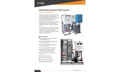 Rotek - Electrodeionization (EDI) System - Datasheet