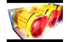 YBT Mine Ventilation Fans and Equipment - Decent Machinery Video