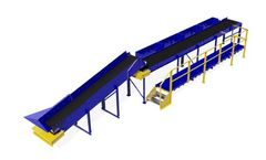 Tuffman - Model TS-T-1003-00-1 - 4-Bin Mini Sorting Station - Excellent for plastics, papers and other light recyclable waste