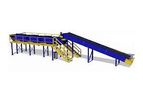 Tuffman - Model TS-6man - 6-Bin Mini Waste Sorting Station