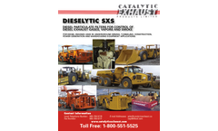 Catalytic Exhaust Products - Model SXS - Diesel Particulate Filters (DPF) Brochure