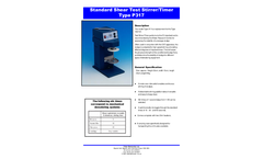 Triton - Model Type 317 - Stirrer Timer Brochure