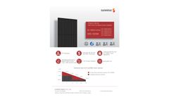 Sunrise - Model SR-M660H - Half Cell Full Black Solar Module Brochure