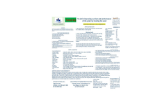 Seed Up - Bio Fertilizer for Treated Seed Storage Datasheet