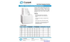 Cryopak - Model TemPak - Molded Insulated Shipping Containers - Brochure