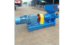 WEIJIN - Model LP250 - Scrap Rubber Glove Screw Crushing and Breaking Machine