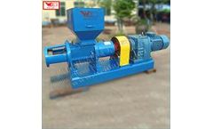 WEIJIN - Model LF600 - Low speed crushing standard rubber granules large power crushing machine