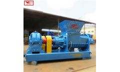 WEIJIN - Model LF400 - Reclaimed Recyled Rubber Factory Latex Glove Crushing Processing Machine