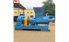 WEIJIN - Model LF600 - Elastomer flexible glue crusher Rubber crushing equipment