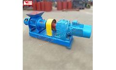 WEIJIN - Model LF250 - Scrap Rubber Glove Screw Crushing and Breaking Machine